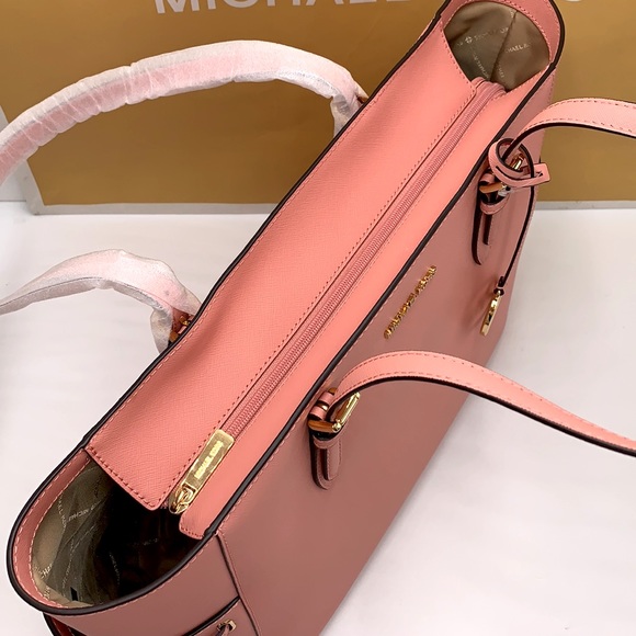 MICHAEL KORS 
Gilly Large Saffiano Leather Tote Bag PRIMROSE COLOR - Picture 8 of 16